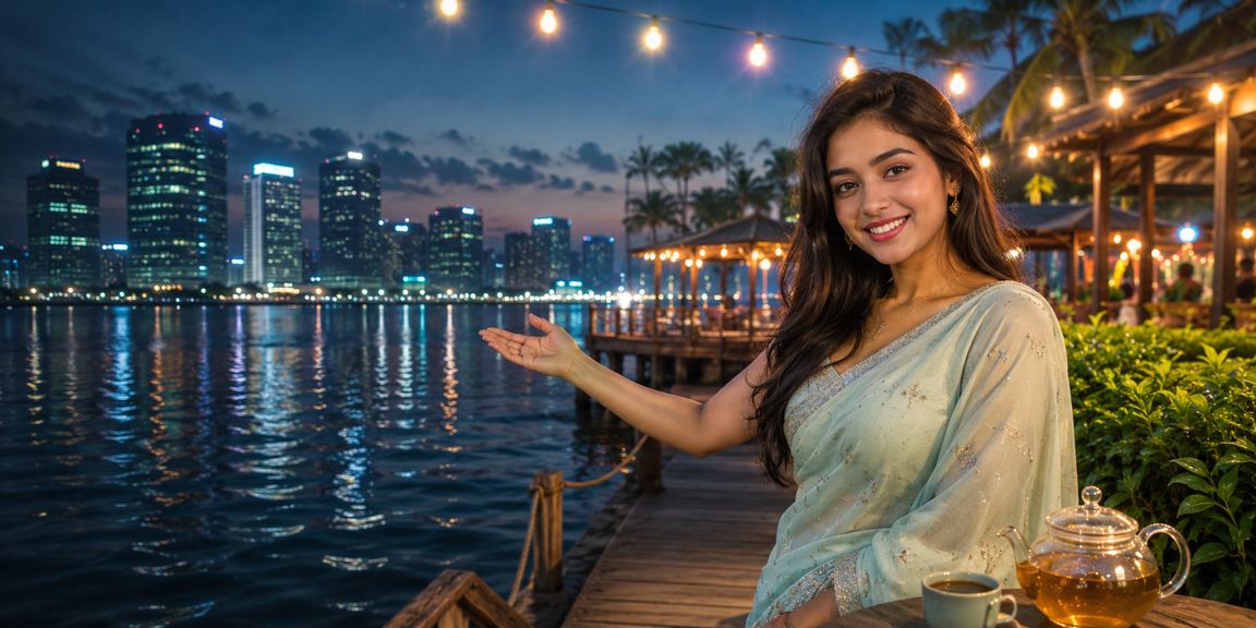 ঢাকায় চা বাগানের কাছে বিনোদন কেন্দ্রে hbajee77 ক্যাসিনো উপভোগ করছেন দর্শনার্থীরা